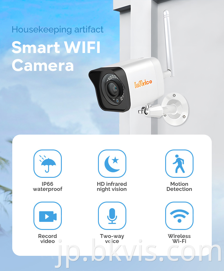 1080p HD Outdoor Wireless WiFi CCTV Camera